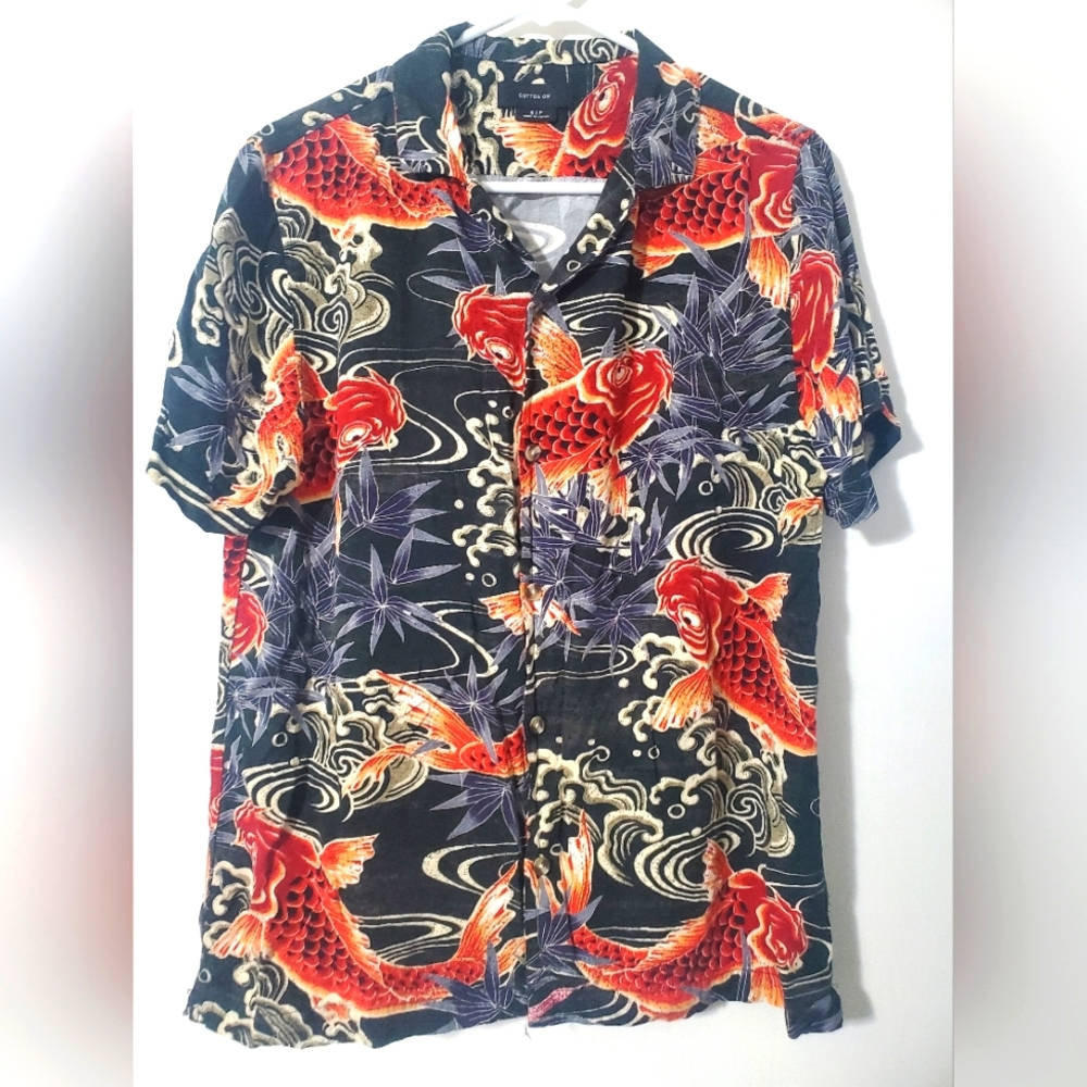 Mens cotton on button up